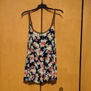Floral tank top